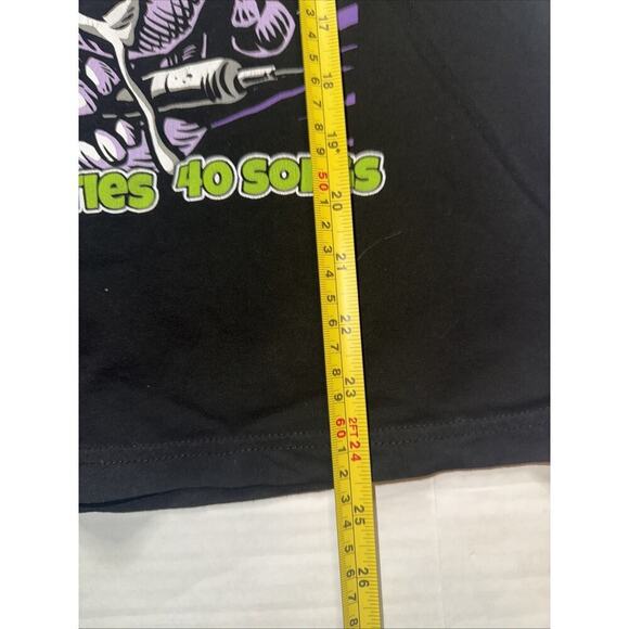 NOFX Final Tour 40 Years North America Tour 2024 2 Sides T-Shirt Small Denver - Picture 4 of 5